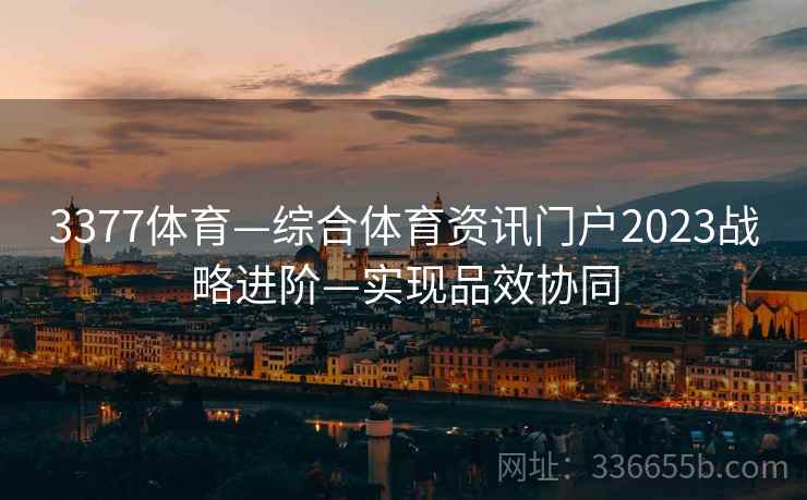 3377体育—综合体育资讯门户2023战略进阶—实现品效协同